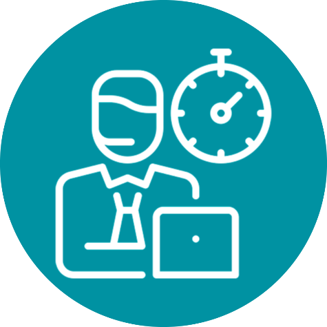 Ícone Atendimento Mais Rápido